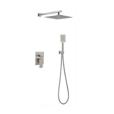 TB-61095-Tengbo 304 stainless steel hotel specific 2 way concealed shower set