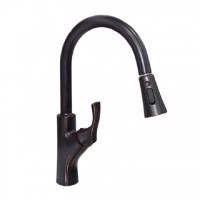 Modern Gooseneck Deck Mounted sink faucet Mixer Tap for kitchen sink