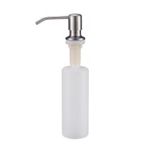 Soap and Lotion Dispenser With Chrome Plated