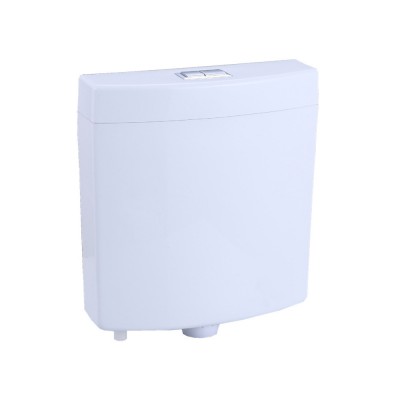 TB-66027 Tengbo wall hung dual flush white pvc toilet cistern